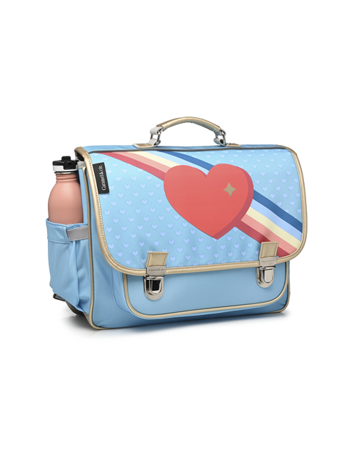 Cartable CARAMEL CIE Moyen COEUR RAINBOW LOVE 38CM – Forum Des