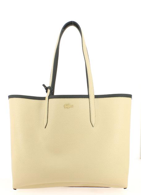 Sac Cabas Lacoste R versible Noir Sable NF2142AA A91 Forum Des