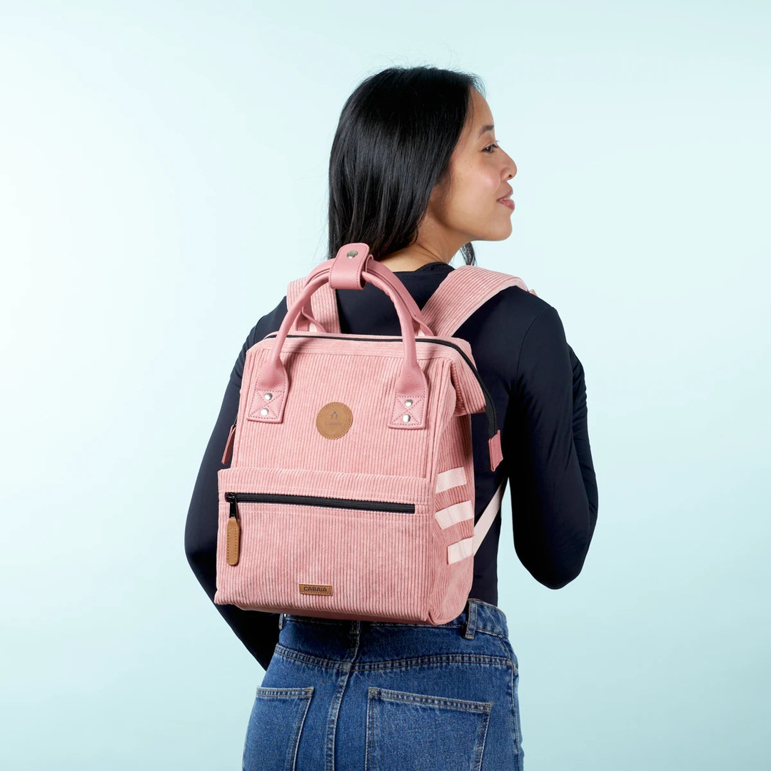 Faguo Accrocher Sac Ã Dos Sur Porte Bagage Sac à Dos Marron Bleu