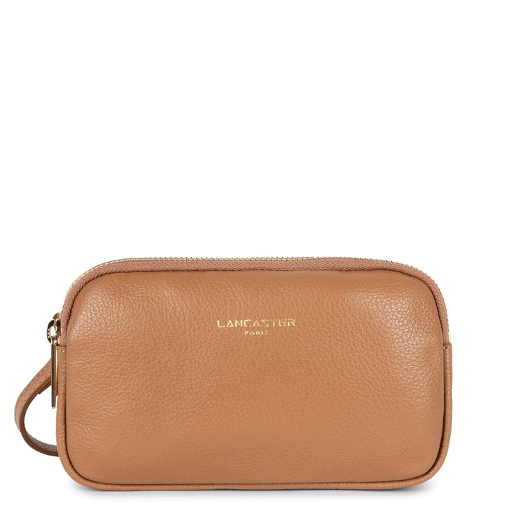 Double pochette LANCASTER zippée dune