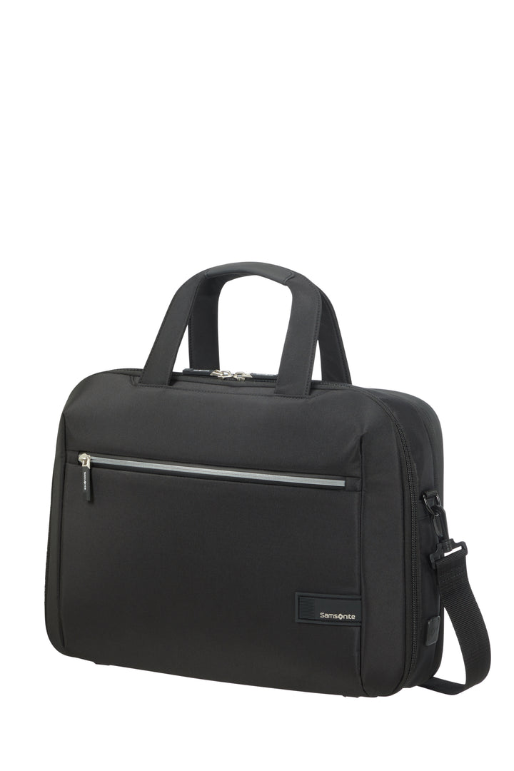 Samsonite Litepoint 15,6 pouces noir – Trois quarts