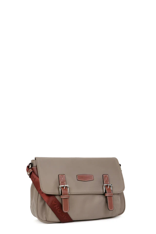 Petite besace HEXAGONA Cradle Taupe