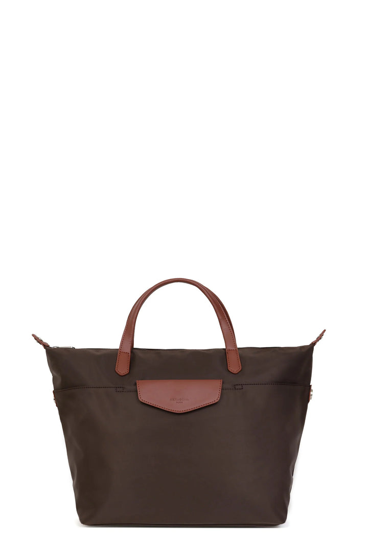 Sac à main HEXAGONA Marron foncé