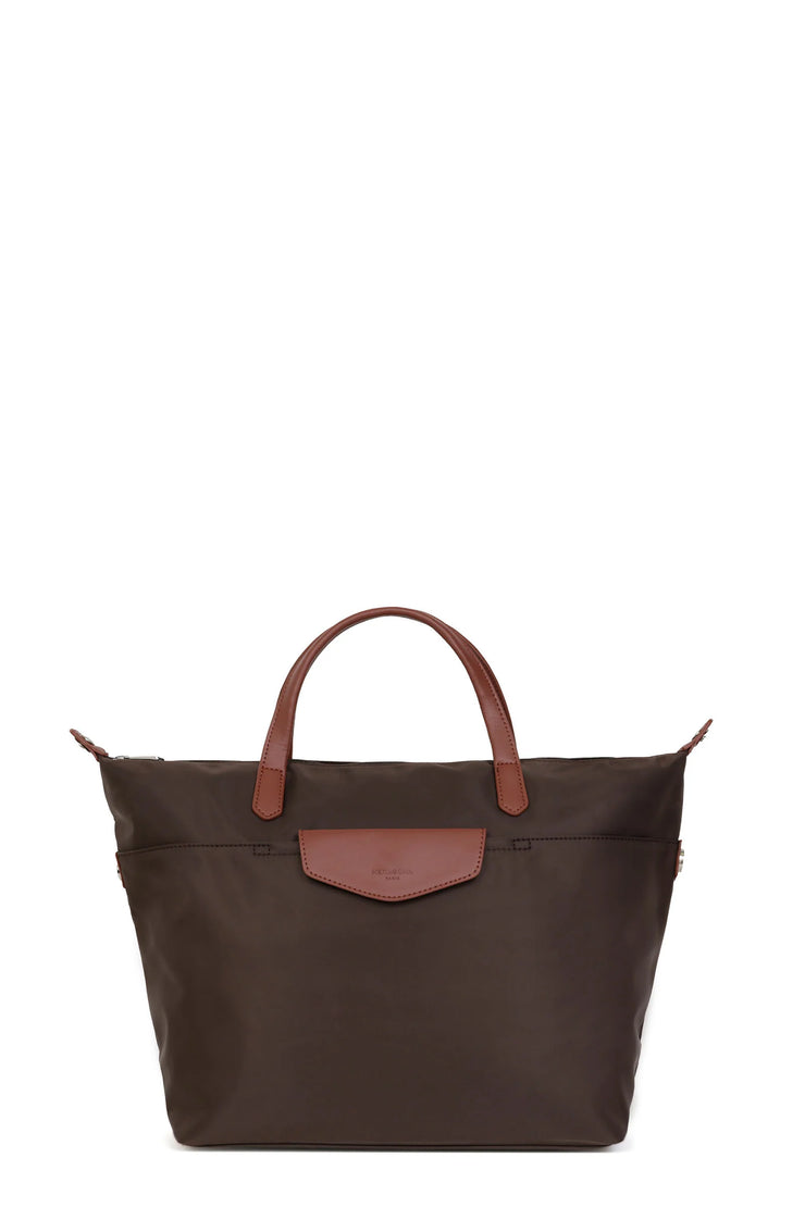 Sac à main HEXAGONA Marron foncé