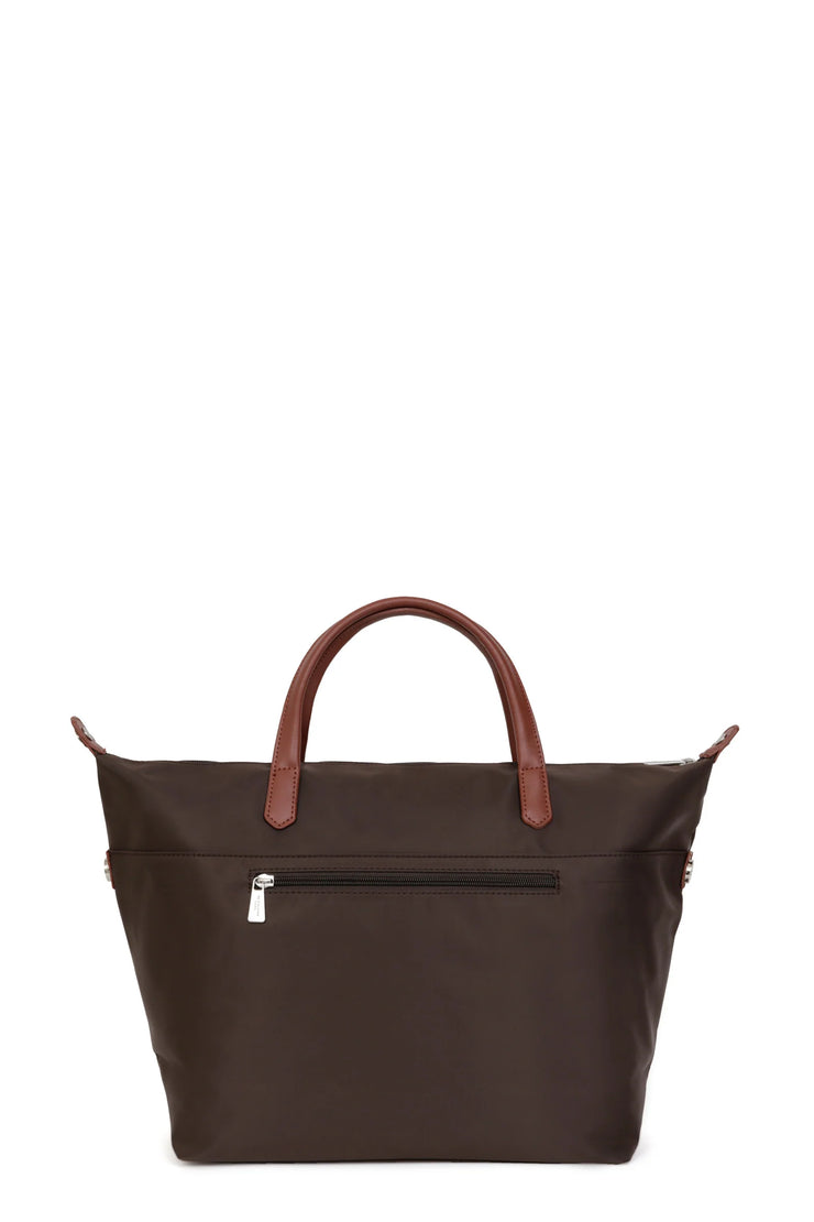 Sac à main HEXAGONA Marron foncé