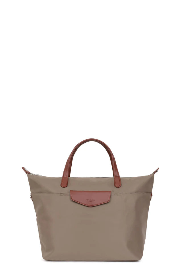 Hexagona Pop – sac cabas porté main A4 grand 176575 taupe