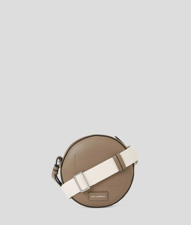 SAC BANDOULIÈRE CIRCULAIRE AVEC LOGO EN RELIEF K/CIRCLE Karl Lagerfeld