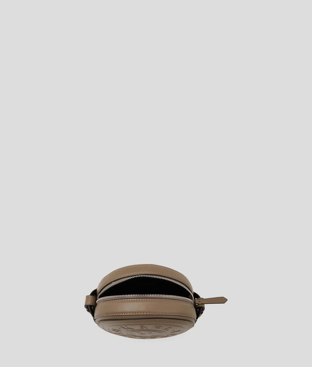SAC BANDOULIÈRE CIRCULAIRE AVEC LOGO EN RELIEF K/CIRCLE Karl Lagerfeld