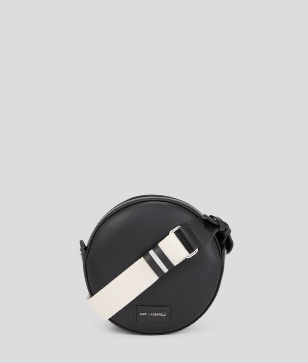 SAC BANDOULIÈRE CIRCULAIRE AVEC LOGO EN RELIEF K/CIRCLE Karl Lagerfeld