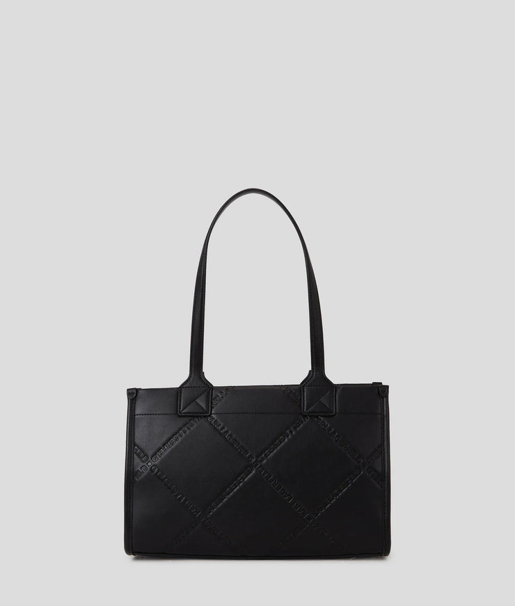 CABAS DE TAILLE MOYENNE AVEC LOGO EN RELIEF K/SKUARE Karl Lagerfeld