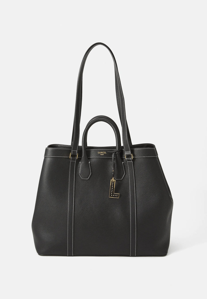 Cabas Lancel Belleville en cuir grainé