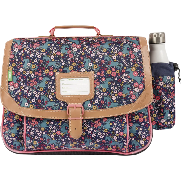 Cartable TANN'S 38cm avec Poche Gourde Alba Maulticolore