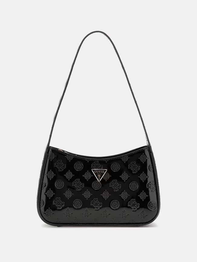 GUESS - Sac porté épaule Black Logo Arnela