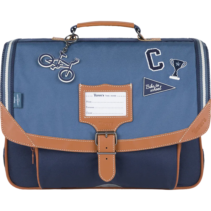 Cartable TANN'S 38cm Clément Bleu x Cyrillus