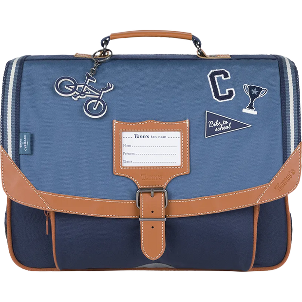 Cartable TANN'S 38cm Clément Bleu x Cyrillus