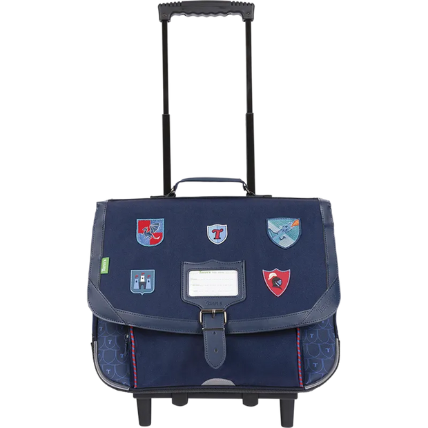 Cartable à Roulettes TANN'S 38cm Lancelot Marine
