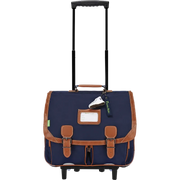 Cartable TANN'S Trolley 41 cm Les signatures camille Bleu marine