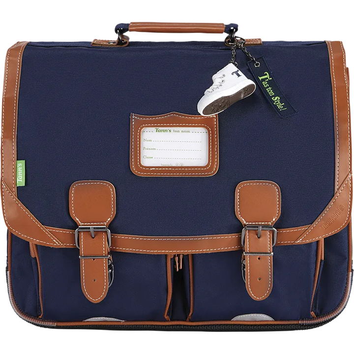 Cartable TANN'S 41 cm Les signatures Camille Bleu Marine