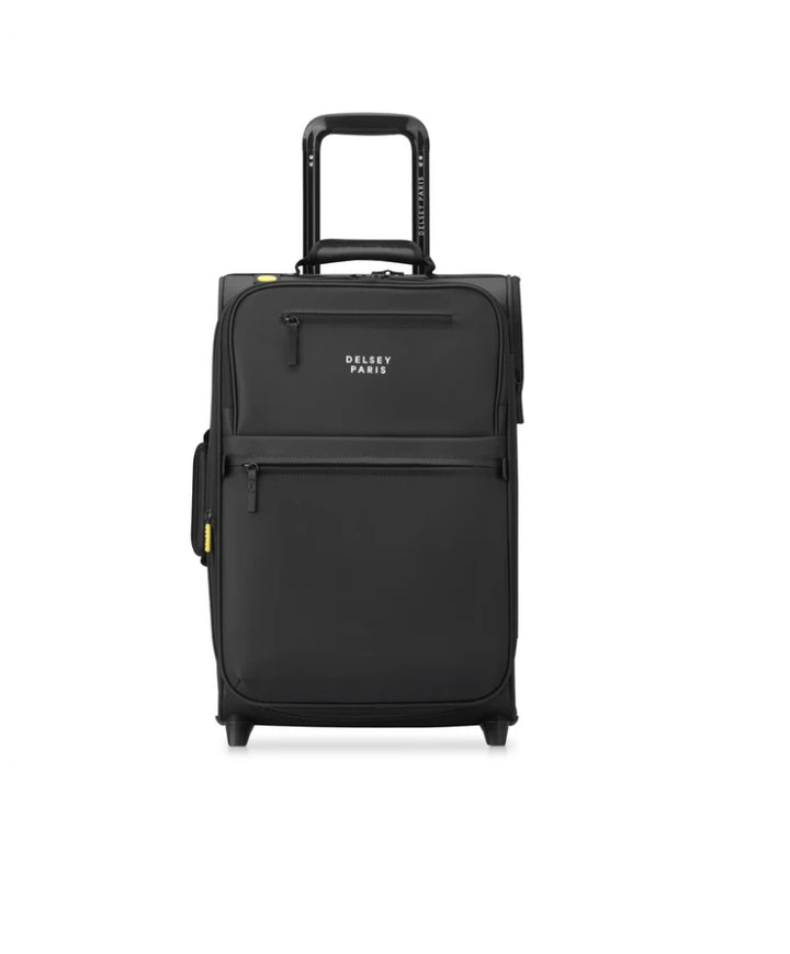 DELSEY - Valise Cabine 55cm Maubert 2.0 Extensible 2 Roues Déperlant