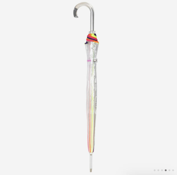 ISOTONER - Parapluie à Canne en Aluminium Néon