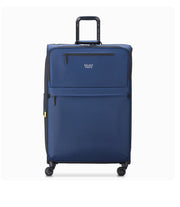 DELSEY - Grande Valise 79cm Maubert 2.0 Noir Extensible Déperlant