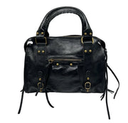 LOUISA LEE - Sac à main cuir Irise Capucine Small