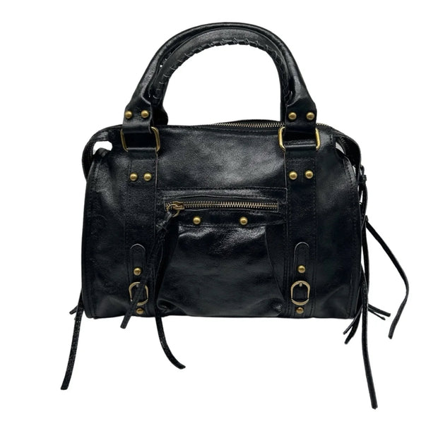 LOUISA LEE - Sac à main cuir Irise Capucine Small