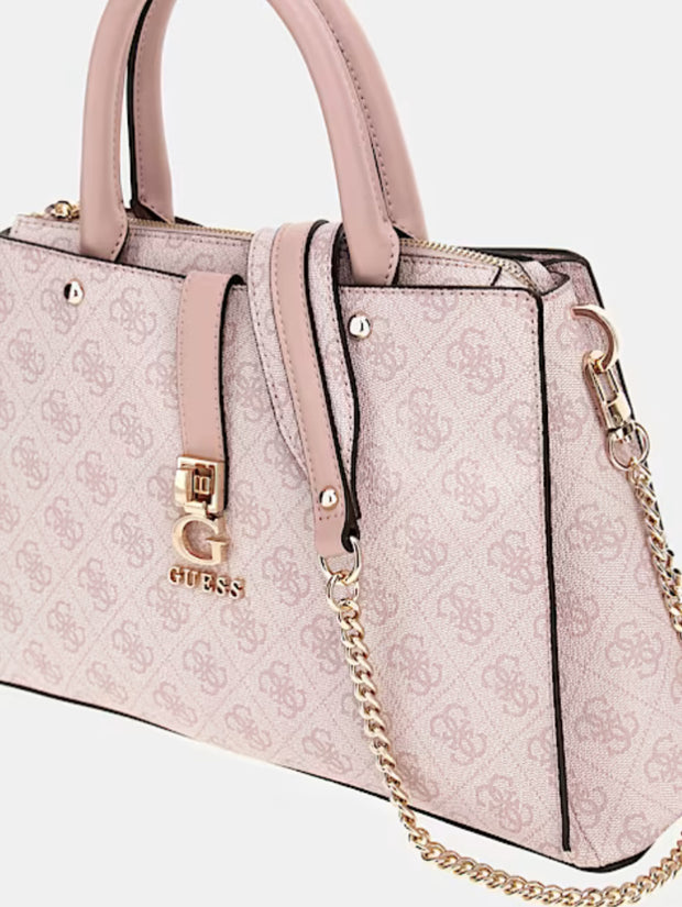 GUESS - Sac à main Zamira Orchid Logo