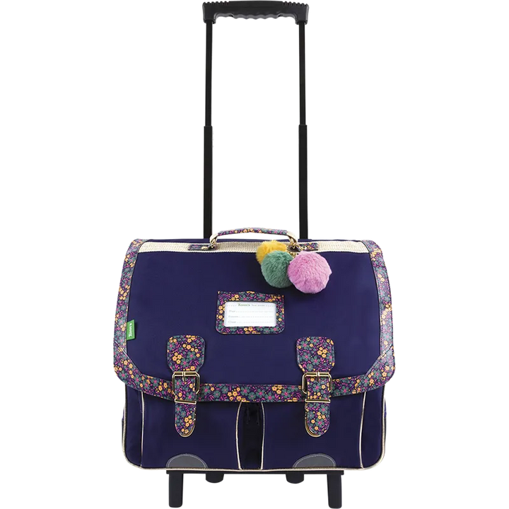 Cartable à Roulettes TANN'S 41cm Soline violet