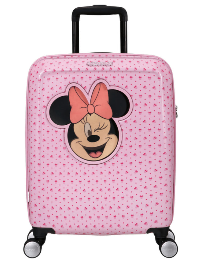 American Tourister Funlight Disney 55cm Valise à 4 roues – Minnie Lenticular Pink