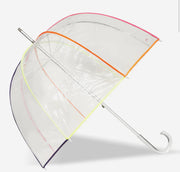 ISOTONER - Parapluie à Canne en Aluminium Néon