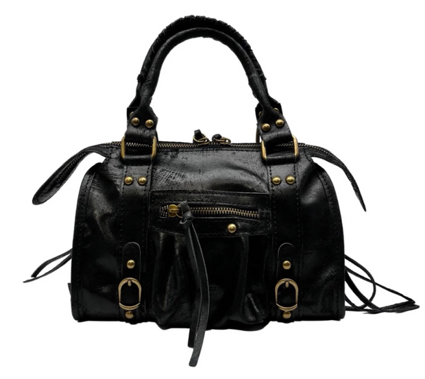 LOUISA LEE - Sac à main cuir Irise Capucine Small