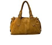Sac Cuir SUÈDE LACET Louisa Lee