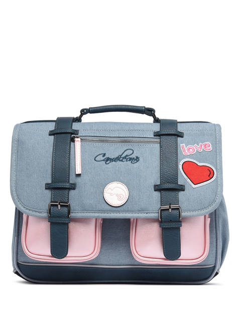 Cartable Caméléon vintage fantasy 2 compartiments 38cm