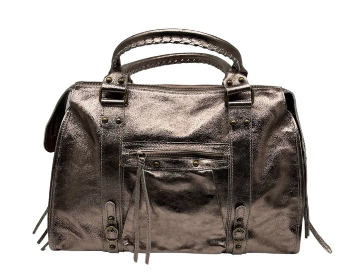 SAC A MAIN Louisa Lee CUIR CAPUCINE LARGE