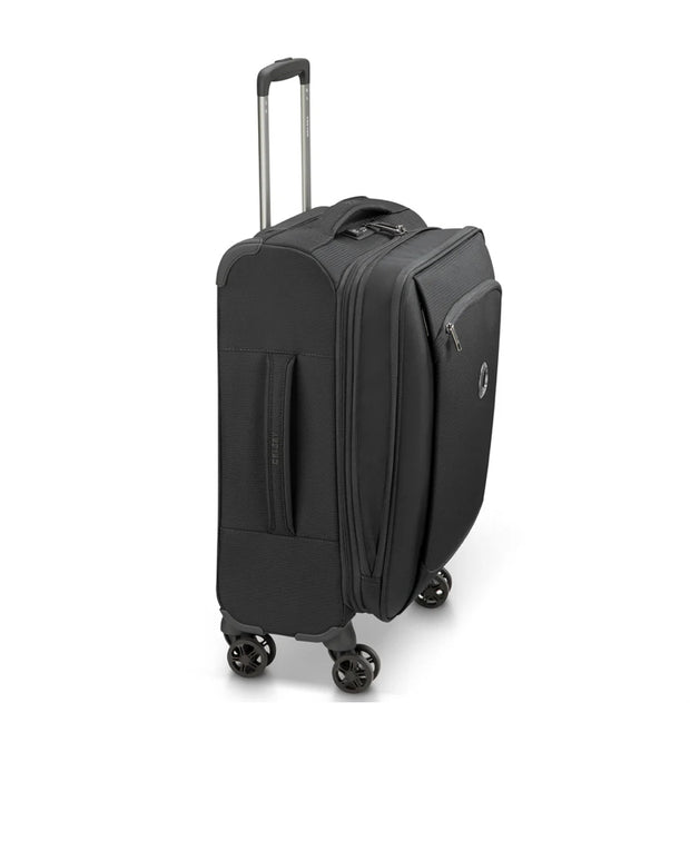 DELSEY - Valise Cabine Slim Montmartre Air 2.0 Noir Extensible