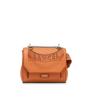 Sac rabat S avec poignée LANCEL Cuir grainé