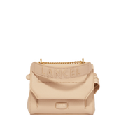 Sac rabat S avec poignée LANCEL Cuir grainé