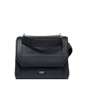 Sac rabat avec poignée LANCEL Cuir grainé