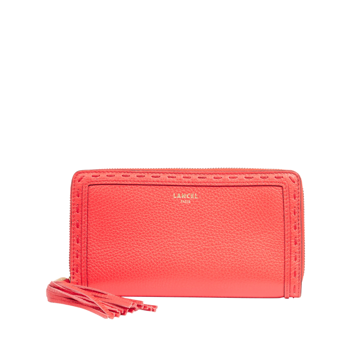 Lancel Premier Flirt – Portefeuille continental zippé