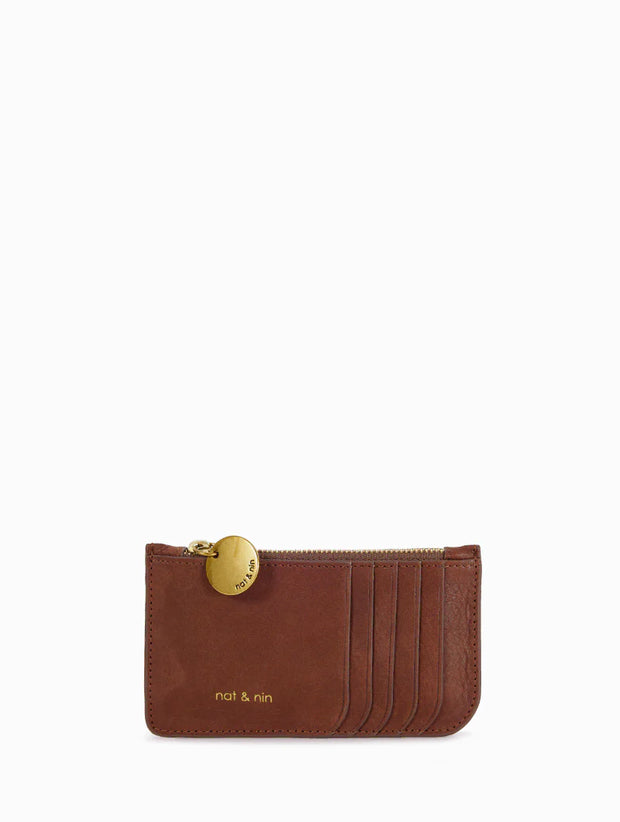 Porte Cartes Zippé Alix NAT & NIN