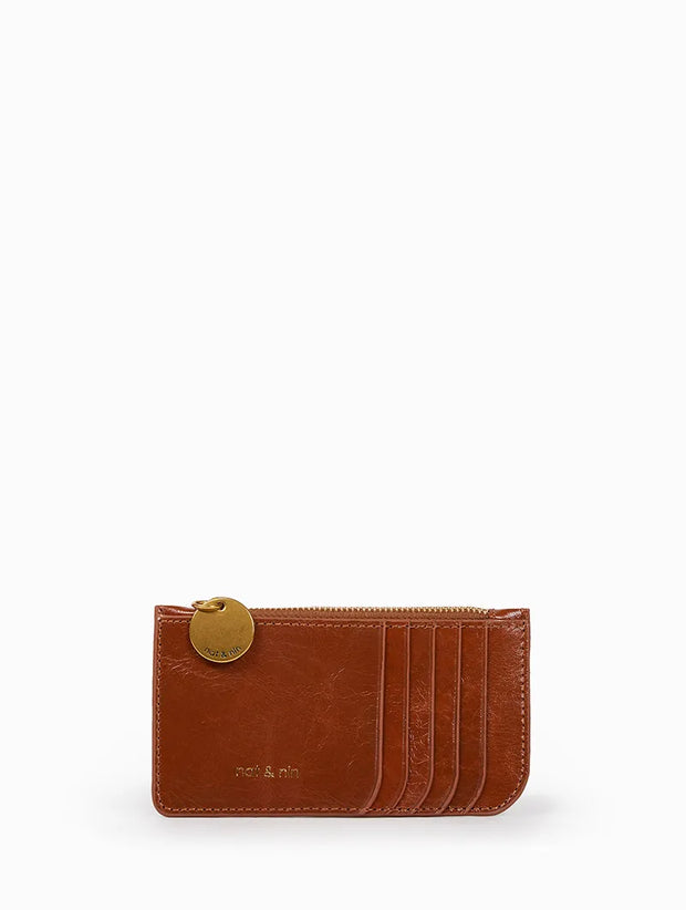 Porte Cartes Zippé Alix NAT & NIN