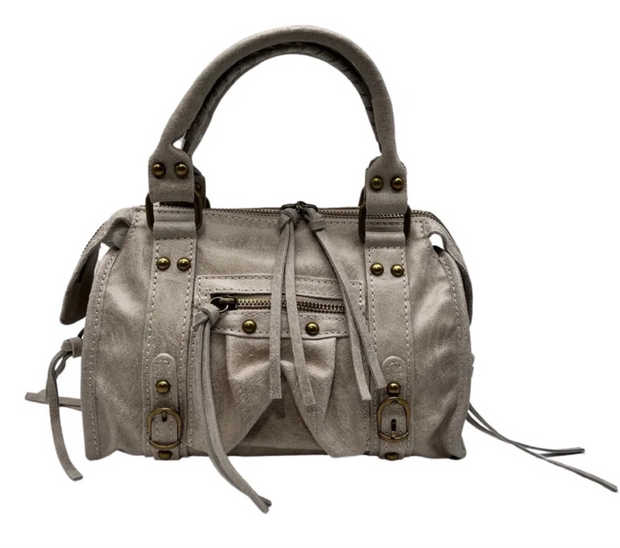 LOUISA LEE - Sac à main cuir Irise Capucine Small