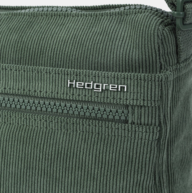 HEDGREN - Sac à bandoulière EYE Corduroy Dust Green