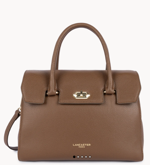 LANCASTER Sac à Main Milano Cosmos Châtaigne