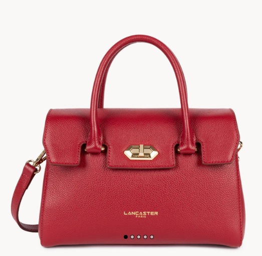 LANCASTER Petit Sac à Main Milano Cosmos Carmin