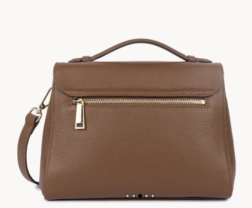 Sac à Main LANCASTER Foulonne Milano Châtaigne