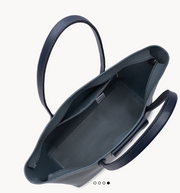 Sac Cabas LANCASTER Maya Double KBA Bleu Givré