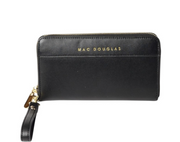 Balise MERYL portefeuille zippé Noir