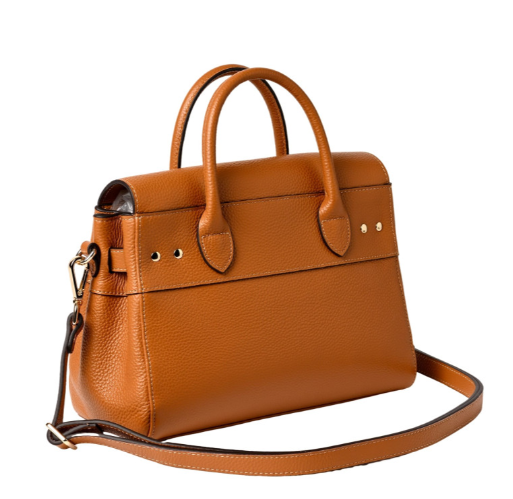 Pylad ALBA petit sac à main cuir Mix Châtain